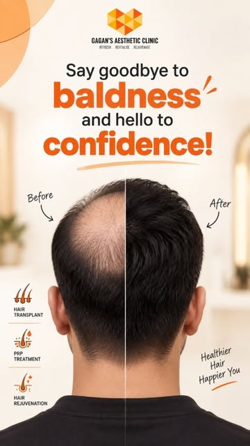 Say goodbye to baldness and hello to confidence! ✨

Hair loss doesn’t have to define your look. With