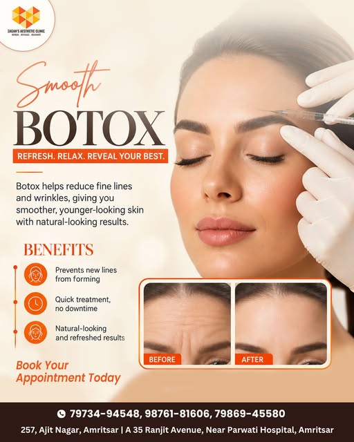 Smooth, refreshed and naturally you!
Botox can help soften the appearance of fine lines and wrinkles