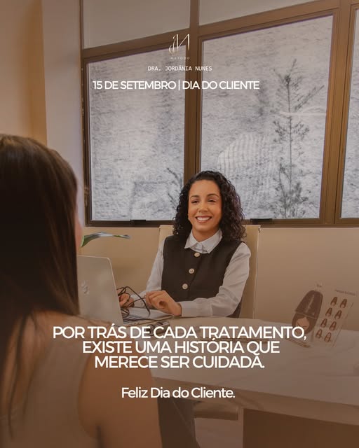 Hoje é dia de agradecer a quem confia não apenas em um tratamento, mas em todo um processo de cuidad