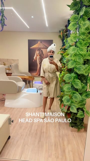 Essa semana estou em São Paulo, e vim conhecer o @shantimaisonspa para viver essa experiência e leva