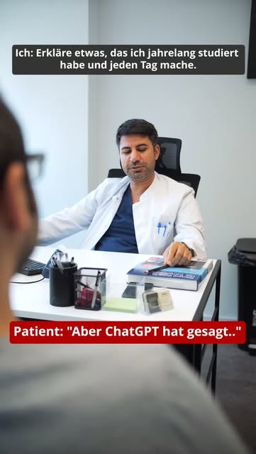 Wir kennen ihn alle: Dr. ChatGPT.

Egal ob Haarausfall, die richtige Nachsorge oder Behandlungsabläu