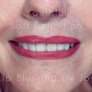 #lipblushing for mature, thin lips require advance techniques to address not only the lip condition 