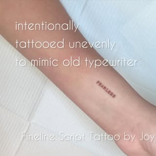 #fineline #scripttattoo today. #grateful for my client’s trust #tinytattkk #delicate