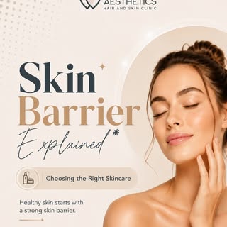Your glow depends on a healthy skin barrier. 🛡️✨
If your skin feels dry, irritated, sensitive, or b
