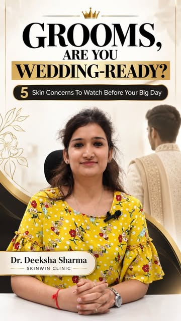 ग्रूम्स, शादी सिर्फ़ ब्राइड की नहीं है! 📸

Wedding photos में आप भी उतने ही clear दिखोगे, जितनी आपक