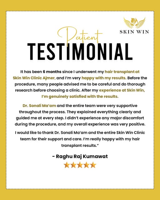 6 Months After His Hair Transplant — Here’s What Raghu Has To Say! ✨

Choosing a hair transplant is 