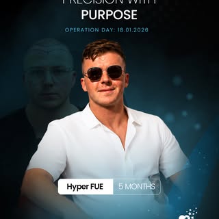 Precision with purpose.

Charlie’s 5-month Hyper FUE result already shows the direction of his hair 