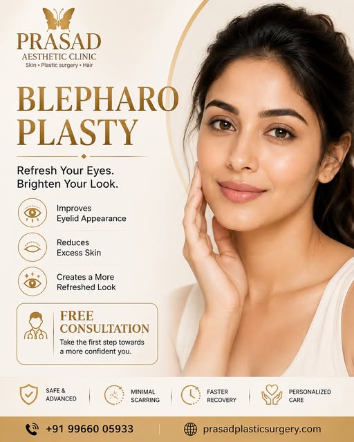 Refresh your eyes. Brighten your look. ✨
Blepharoplasty can help improve the appearance of the eyeli