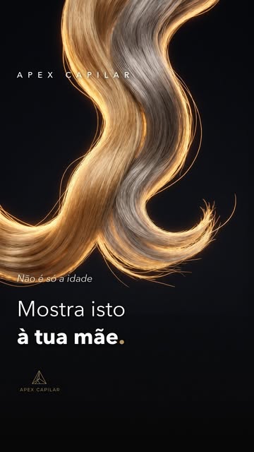 Marca a tua mãe nos comentários (ou envia-lhe este vídeo).

Se ela diz que o cabelo a afinar depois 