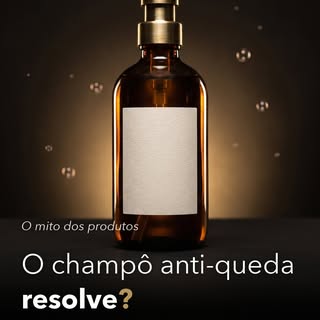O champô anti-queda trava a queda? A verdade curta: não sozinho.

Um champô é higiene. Age na parte 