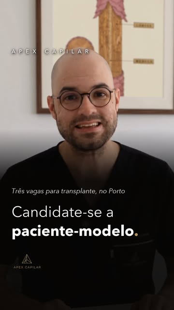 Estamos a abrir 3 vagas de paciente-modelo para transplante capilar na APEX, no Porto.

O que está i