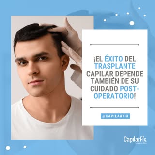 Después de un trasplante capilar, el cuidado es clave para el éxito del tratamiento. En CapilarFix, 