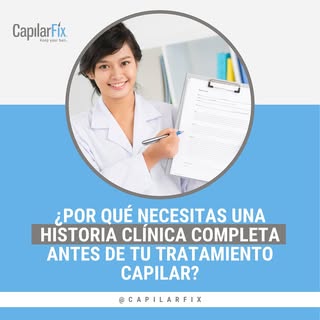 En CapilarFix, realizamos una historia clínica, exploración, y pruebas para comprender tu situación 