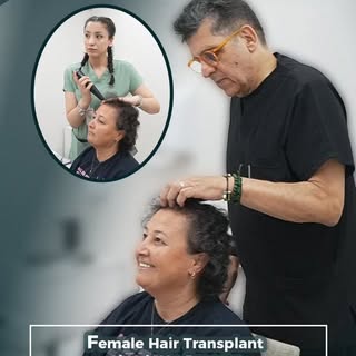 👉 Natural appearence and regular fallow-up are essantial in female hair transplantion ✨️

👉 We are