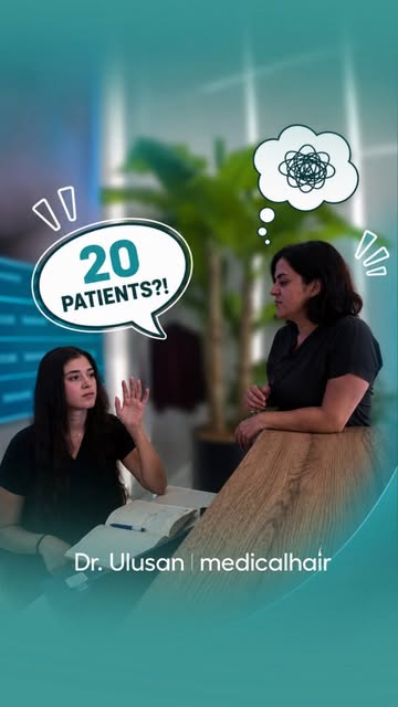 20 patients waiting after vacation? Just another day at the clinic. 😅

Thinking about a hair transp