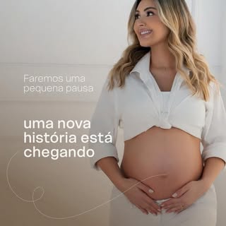 Faremos outra pequena pausa ⏸️

Hoje é meu último dia de atendimentos antes da chegada da Maria 🎀

