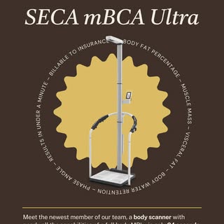 ✨ Introducing the seca mBCA Ultra!

We're thrilled to welcome this addition to our arsenal of care. 