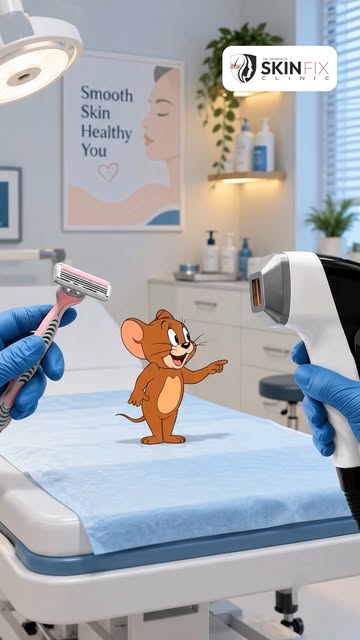 Razor ला करा Bye… Smooth Skin ला करा Hi!
.
.
.
SKINFIX Clinic

📅 Book Your Appointment Today!

📍 A