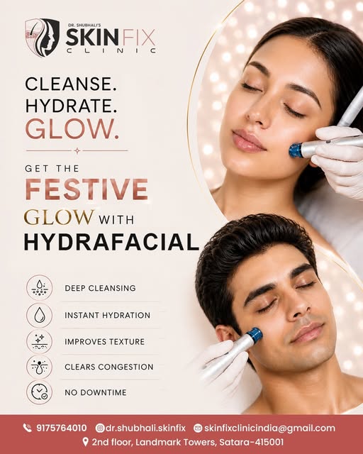 This festive season, let your skin glow brighter!
.
.
.
SKINFIX Clinic

📅 Book Your Appointment Tod