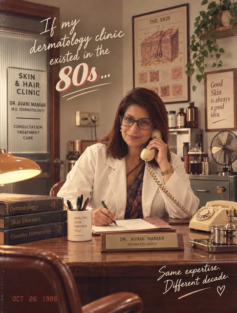 80s vibe. Modern skin expertise. 💋📞✨

#RetroDermatologist #80sTrend #RetroVibes #DermatologistLife
