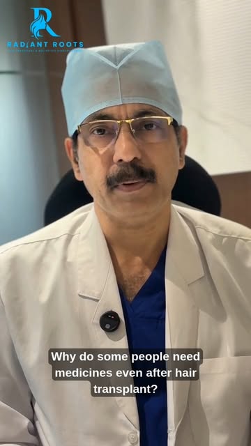 A Hair Transplant restores hair—but it doesn’t stop hair loss.

A Transplant replaces missing follic