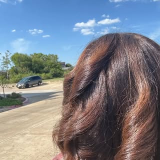 Silk press season is here! 💃 Get that sleek, shiny hair you've been dreaming of. Book your appointm