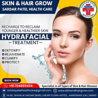 "Transform your skin from dull to dazzling! ✨ Bid farewell to tired-looking skin with Sardar Patel H