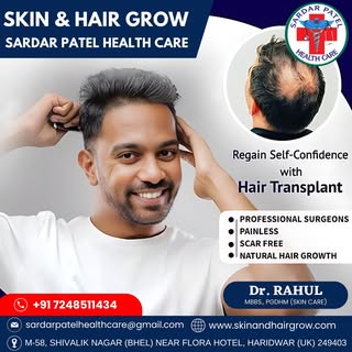 Regain your self-confidence with a stunning new hairstyle! 🌟✨ Get the best treatment at Sardar Pate