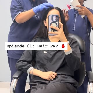 THE BRIDAL DERMATOLOGIST SERIES 👰🏻‍♀️✨

Episode 01: Hair PRP 🩸

Starting with something I really 