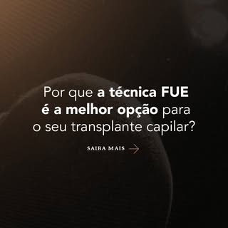 Você sabia que a técnica FUE é considerada uma das melhores soluções para a calvície? 
Aqui na Lumiv