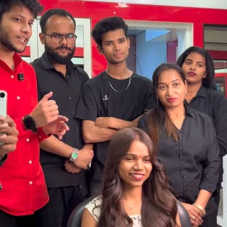 Sam and Jas acadamy Mumbai 
Any colour any technique #viral #salon #hair #fashion