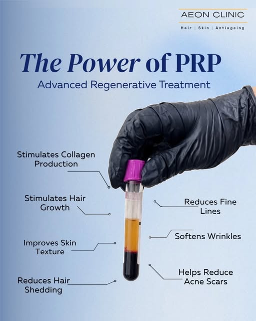 One treatment. Multiple applications.

PRP therapy uses platelets from your own blood to support hai