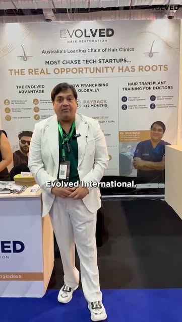 The future of hair restoration is global. 🌍

With Evolved International, we’re taking specialized h