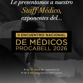 En Procabell Cirugía Capilar Avanzada, sabemos que la tecnología es solo la mitad de la historia. La