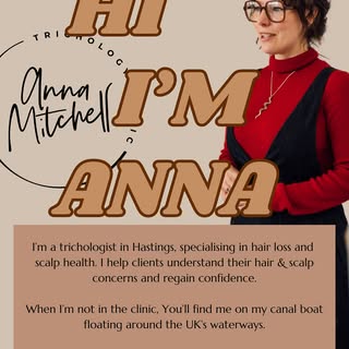 Hello and welcome! 👋

I’m Anna, a trichologist and I’m a little obsessed with hair and scalp health