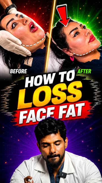 😲Face-ல உங்களுக்கு fat அதிகமா இருக்கா ?✅👍 Simple இத மட்டும் Follow பண்ணுங்க உடனே போயிடும் 👍#facew