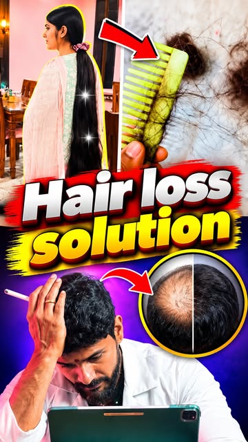😱அதிகமா Hair loss ஆகுதா😲 Simple Solution, Please Follow this 👍✅ #hairloss #hairlosssolution #hair