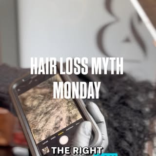 🚨 MYTH MONDAY 🚨
“Your hair loss is just a shampoo problem…”

If only it were that simple.

A lot o