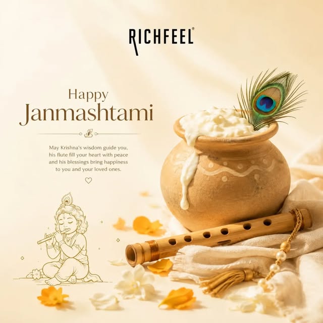 May the divine grace of Lord Krishna fill your life with joy, peace, and endless blessings. 💛🪶

Th