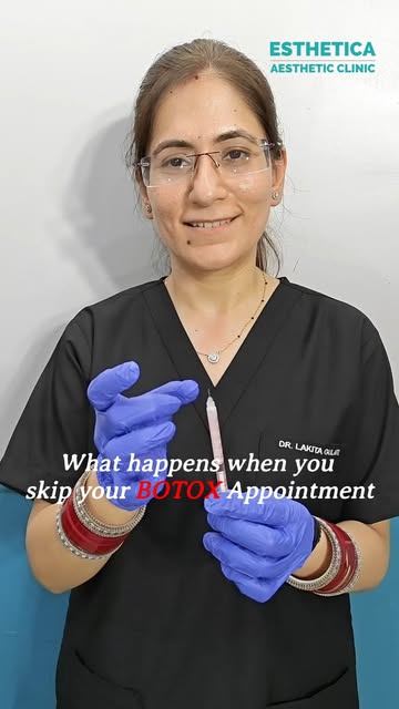 Skipped your Botox appointment? 😏
Your skin may not forgive you that easily! 💉✨

Consistency is ke