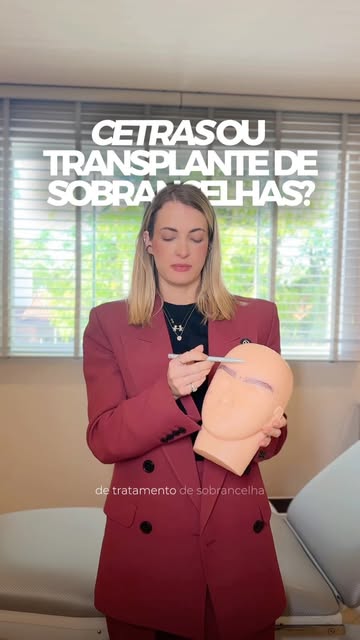 “Dra, não sei se faço tratamento ou transplante nas sobrancelhas”

Essa dúvida é muito comum por aqu