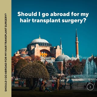 Are you thinking about going abroad for a hair transplant? We’d encourage you to read this post firs