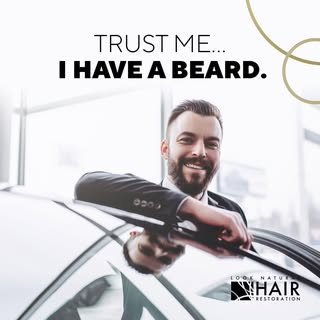 Fun fact: people trust bearded salesmen more than those lacking facial hair, according to a study co