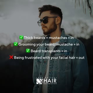 Trim, shave & style your beard exactly the way you want it after a beard transplant procedure at @lo