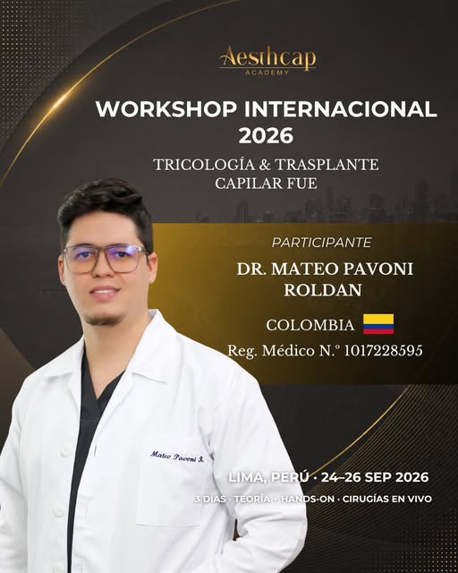 🇨🇴 ¡Colombia continúa sumándose a esta experiencia internacional!

El @dr.pavony participará como 