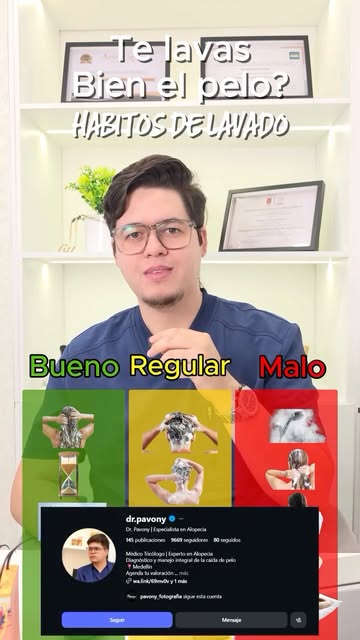 ¿Te lavas bien el pelo o lo estás dañando sin saberlo? 🤔

Te califico tus hábitos de lavado:

❌ *MA