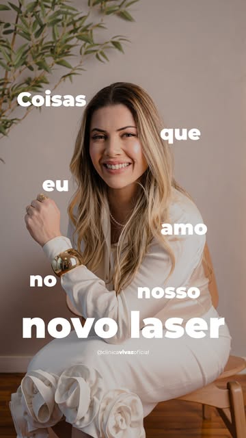 Chegou uma nova tecnologia na clínica e a Dra. Ana Paula fez questão de contar o que mais ama nela. 