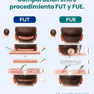 FUT vs. FUE: ¿Cuál es la diferencia? 🤔

Si estás pensando en un trasplante capilar, seguramente esc