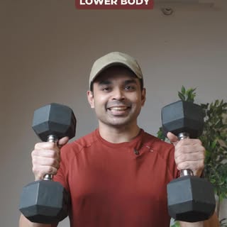 No Gym? No Excuses. 🦵🔥

You don’t need a squat rack to build powerful legs. Just two dumbbells, 30