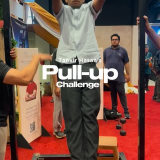 Our Fitness Challenge Station at Gulshan Club Today 💪